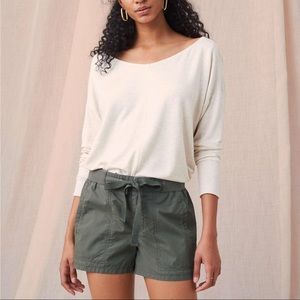 NWOT Lou & Grey Garment Dyed Shorts